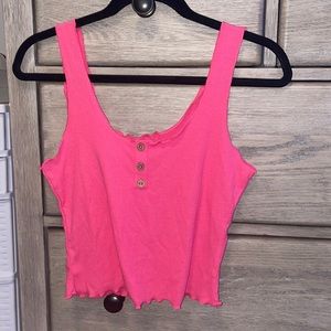 Pink tank top